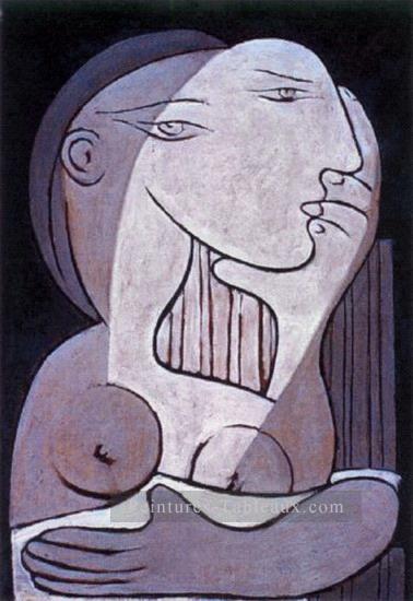 Bust of Femme 1934 cubism Pablo Picasso Peintures à l'huile